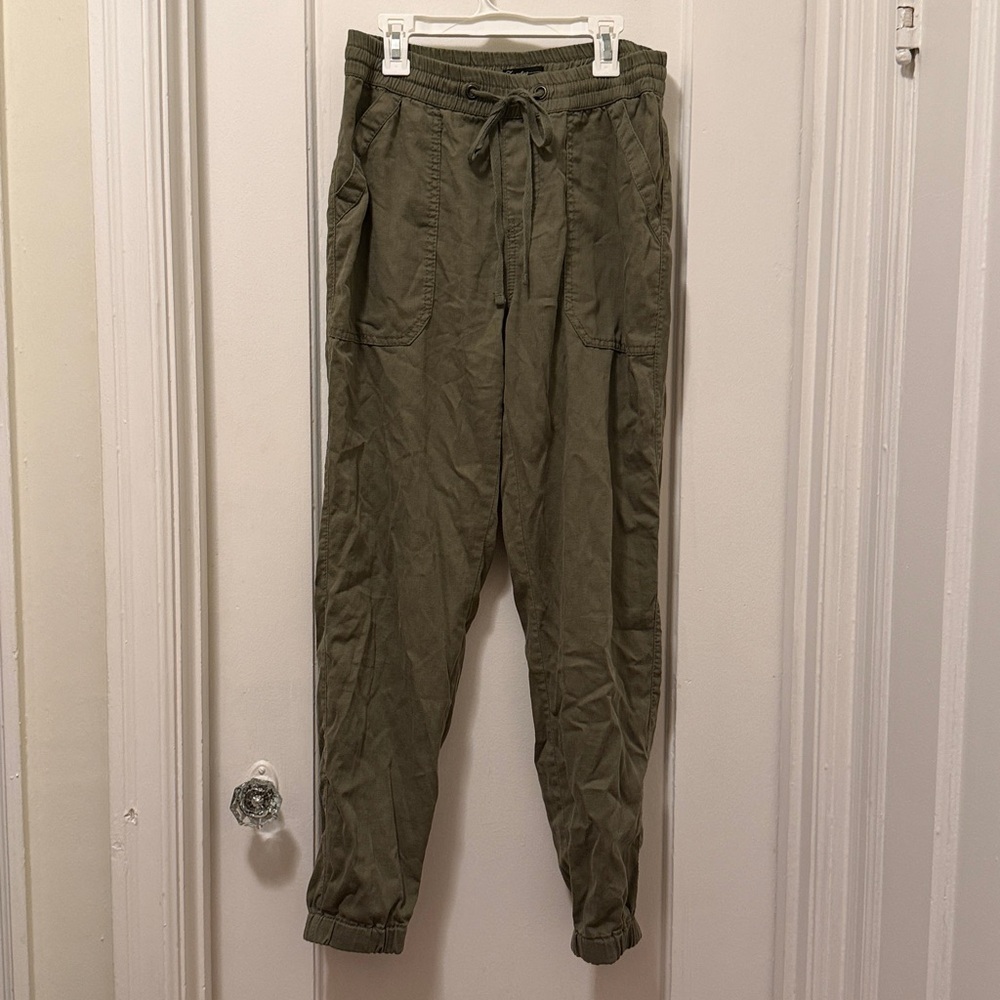 SUPPLIES BY UNION BAY Emily Drapey Twill Joggers size small NWOT